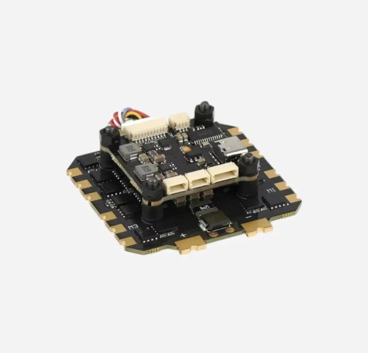 Політний контролер (стек) Axisflying Argus PRO 80A F722 8S 8BIT - Зображення 3