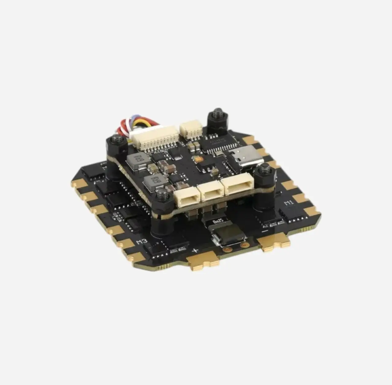 Політний контролер (стек) Axisflying Argus PRO 80A F722 8S 8BIT - Зображення 6
