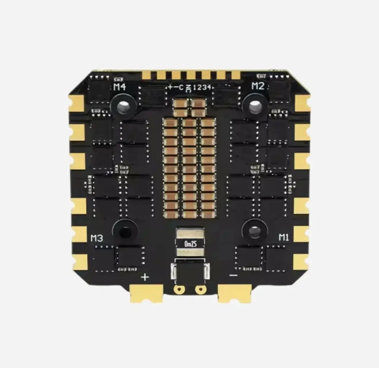 Політний контролер (стек) Axisflying Argus PRO 80A F722 8S 8BIT - Зображення 4